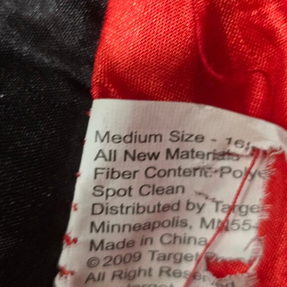 Target Ladybug Dog Dress Up Halloween 2 Piece Costume Size Medium 16 inch Party - Picture 2 of 6